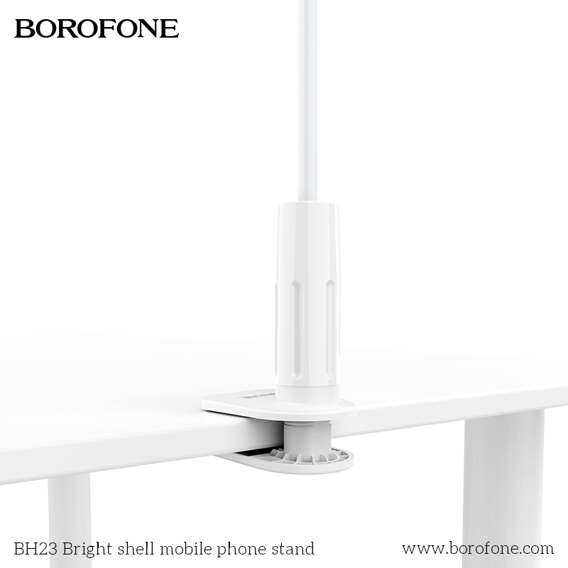 BOROFONE BH23 Bright shell gooseneck phone holder NZ 5
